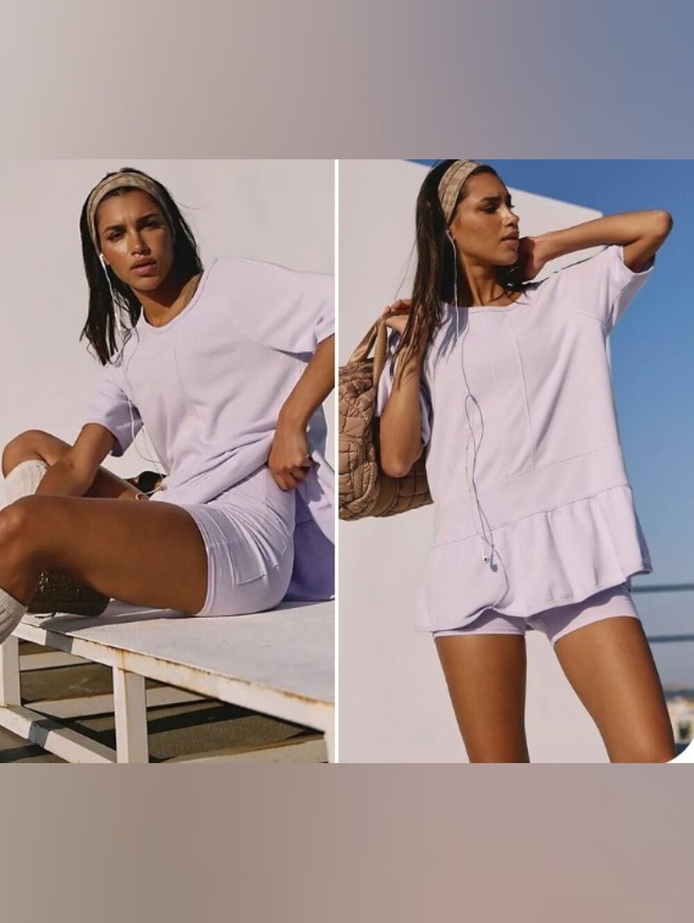 Free People Movement Elements Active Set In Ivory